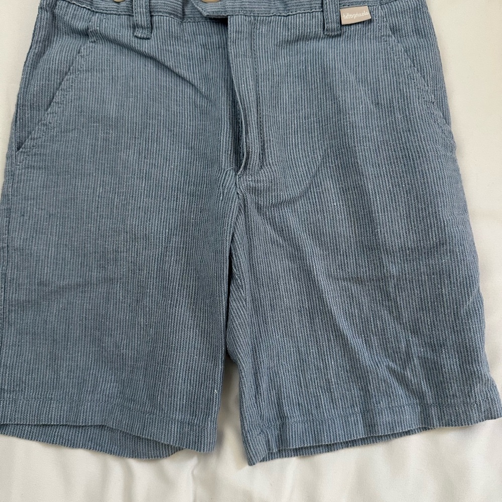 Men's Gray Corduroy Shorts